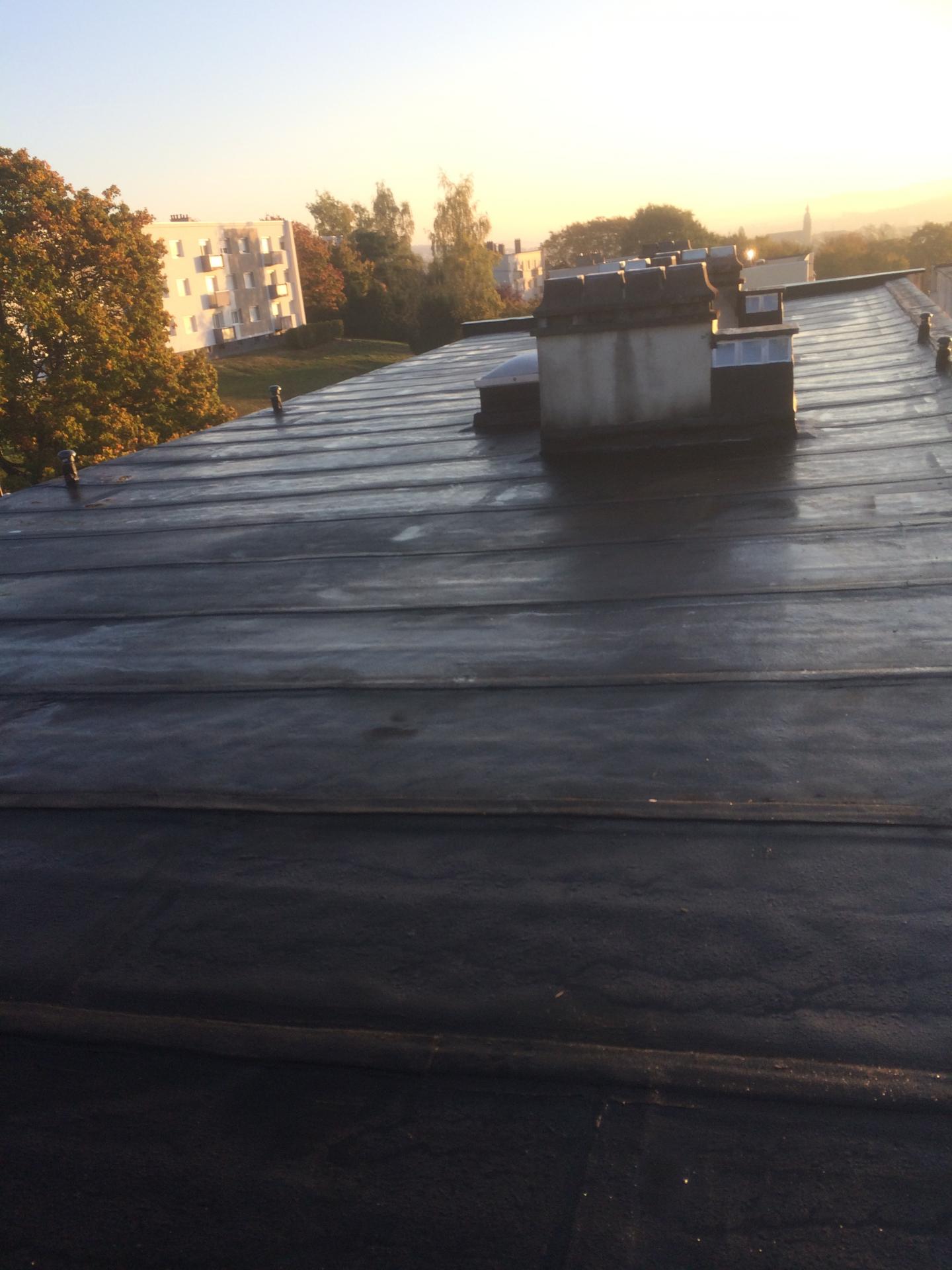 TOITURE TERRASSE D'IMMEUBLE ETANCHEIFIE
