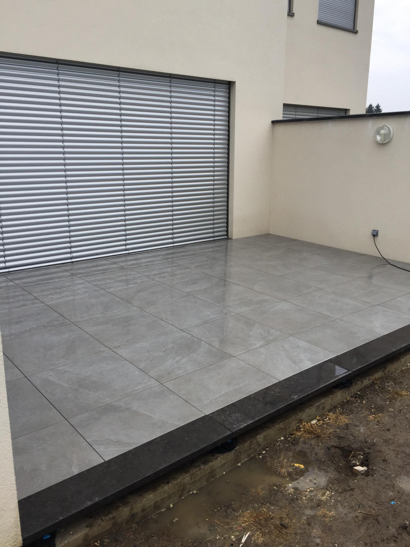 finition terrasse étanchéité